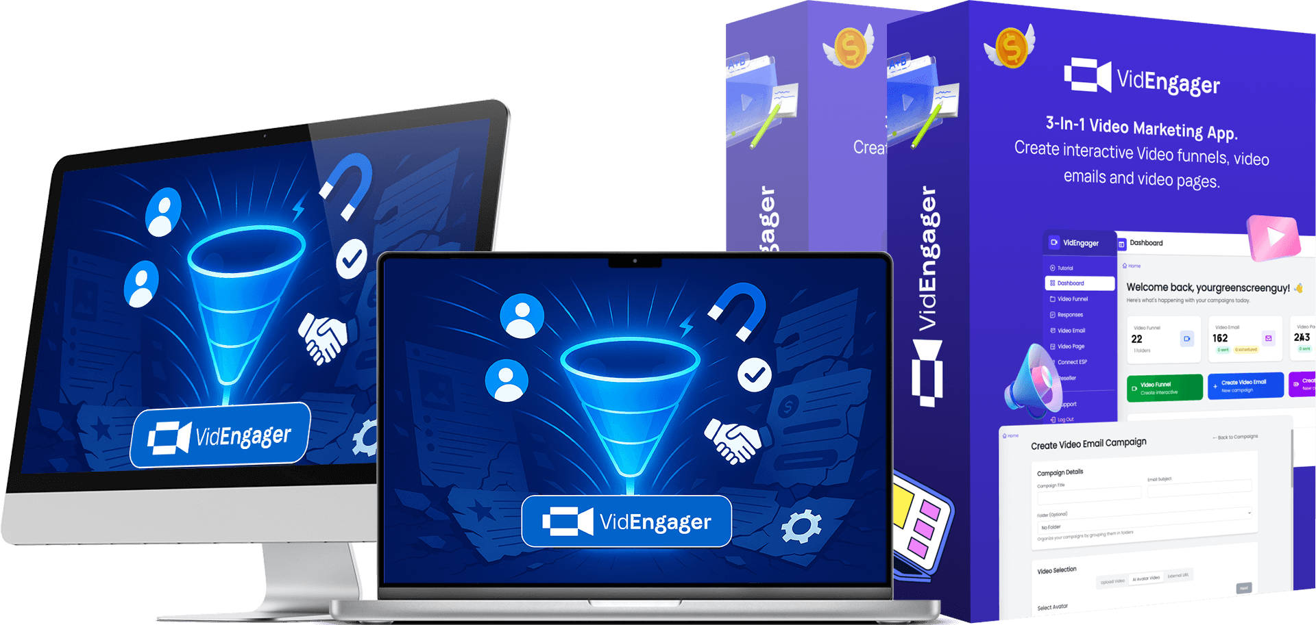 Video Funnels VidEngager - Create Hyper-personalized Video Funnels to convert Cold ...